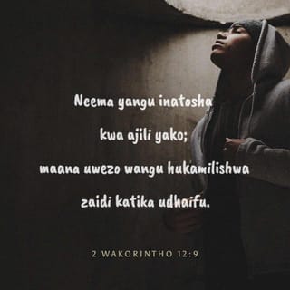 2 Wakorintho 12:9 BHN