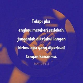 Matius 6:3-4 TB