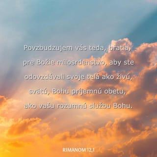 Rimanom 12:1 SEBDT