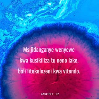 Yakobo 1:22-24 BHN