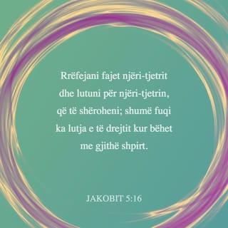 Jakobit 5:16 ALBB