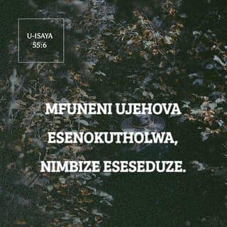 U-Isaya 55:7 ZUL59