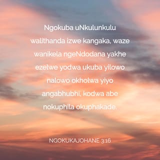 NgokukaJohane 3:16 ZUL59