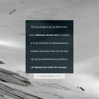 2 Chroniques 7:13-14 PDV2017