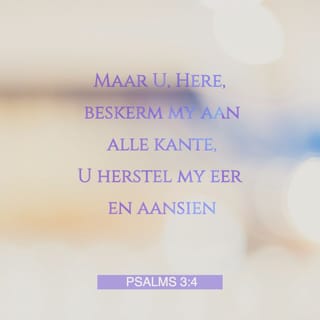 PSALMS 3:3 - Baie sê van my: Daar is geen heil vir hom by God nie. Sela.