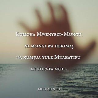 Methali 9:10 BHN