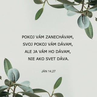 Ján 14:27 SEBDT