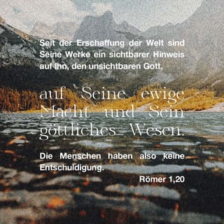 Römer 1:19-20 HFA