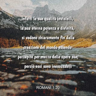 Lettera ai Romani 1:19-20 NR06