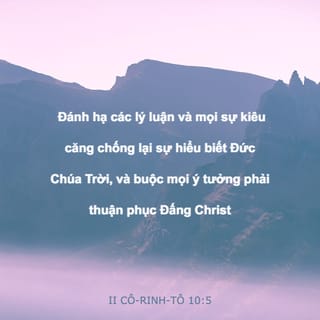 II Cô-rinh-tô 10:4-5 VIE1925