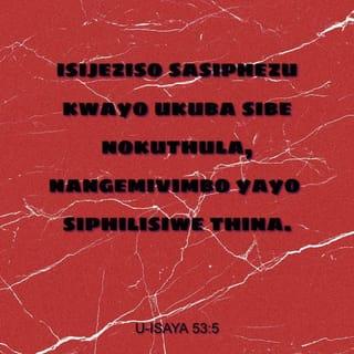 U-Isaya 53:5 ZUL59