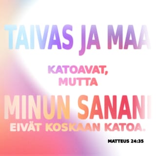 Evankeliumi Matteuksen mukaan 24:35 FB92