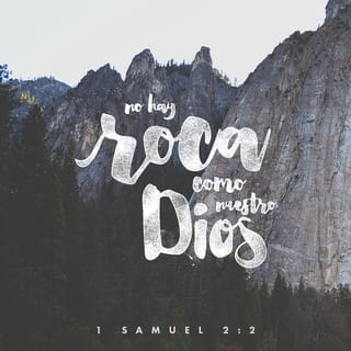 1 Samuel 2:2 - »Nadie es santo como el SEÑOR;
no hay roca como nuestro Dios.
¡No hay nadie como él!