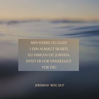Jeremiasʼ Bog 32:17 BPH