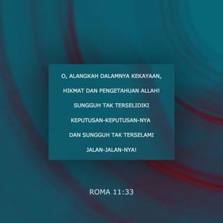 Roma 11:33 TB