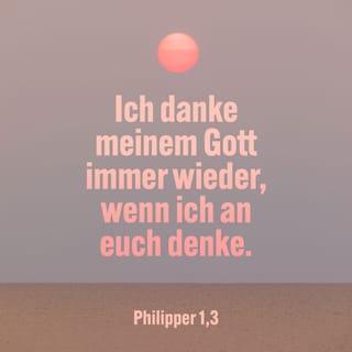 Philipper 1:3-6 HFA