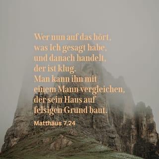 Matthäus 7:24-27 HFA