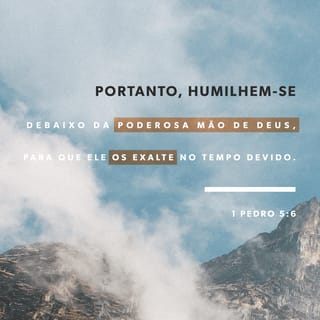 1Pedro 5:6 NTLH