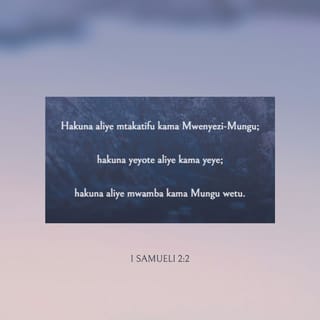 1 Samueli 2:2-9 BHN