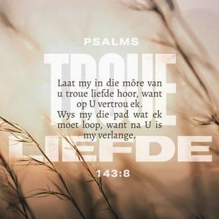 PSALMS 143:8 AFR83