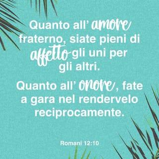 Lettera ai Romani 12:10 NR06