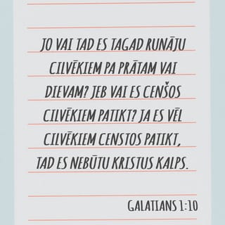 Galatiešiem 1:10 RT65