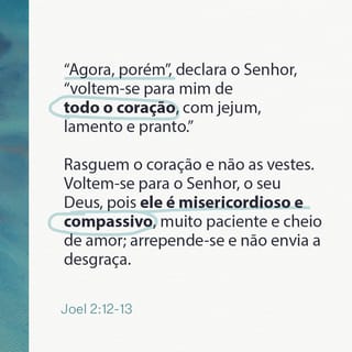 Joel 2:12 NTLH