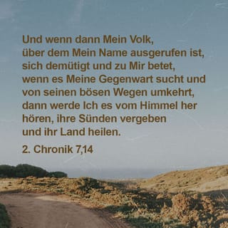 2. Chronik 7:14 HFA