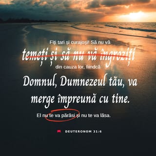 Deuteronomul 31:6 VDC