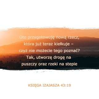 Izajasza 43:19 SNP