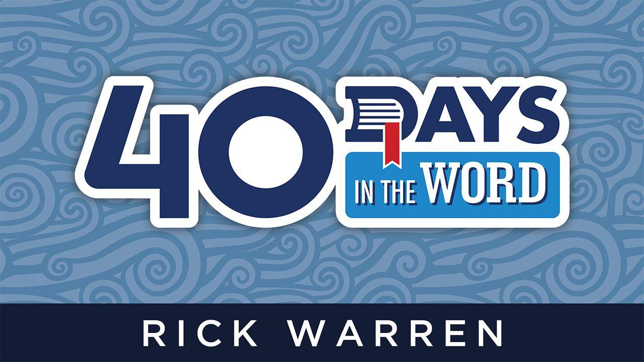 40 Days In The Word