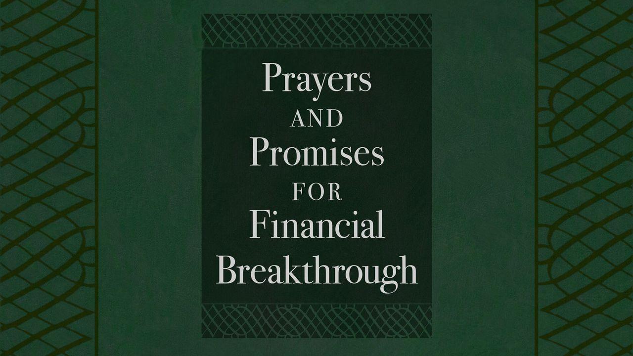 Prayers And Promises For Financial Breakthrough