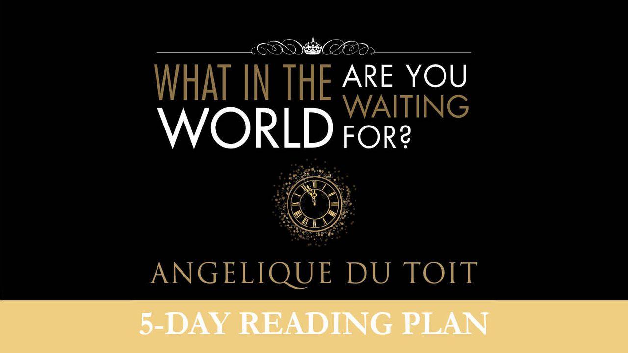 What In The World Are You Waiting For? By Angelique Du Toit