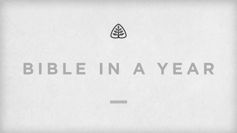 Bible in a year