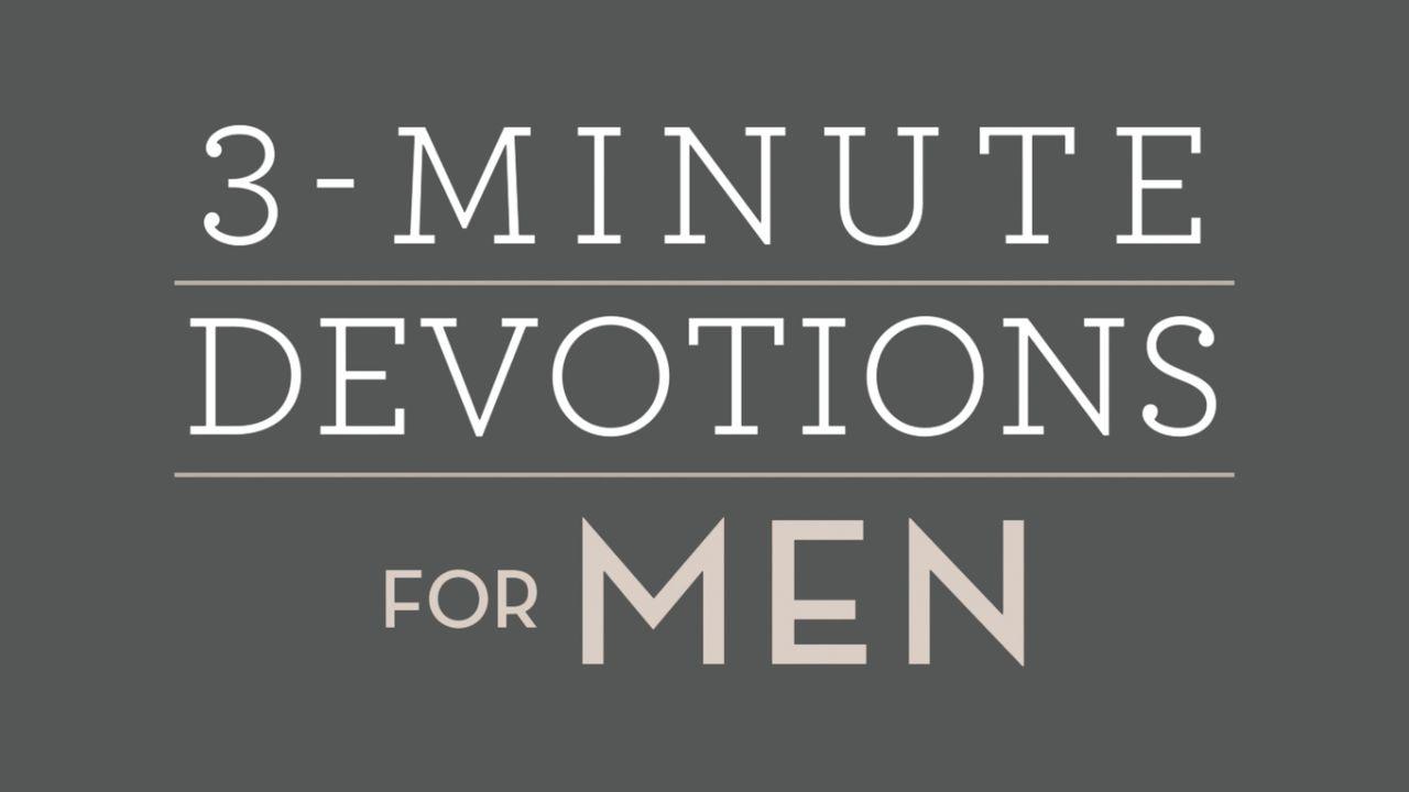 3-Minute Devotions for Men