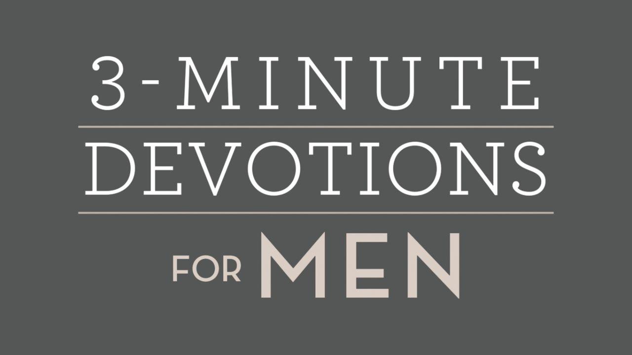 3-Minute Devotions For Men Sampler