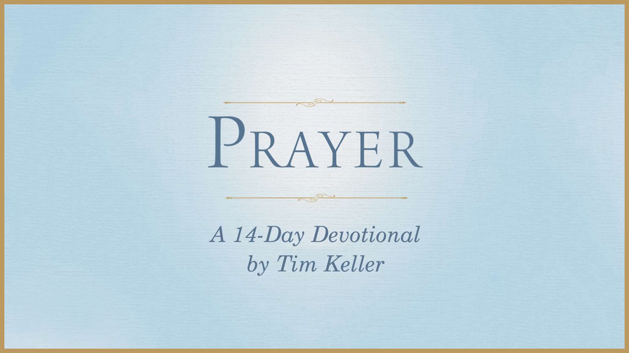 祷告：提摩太·凯勒的14天灵修计划