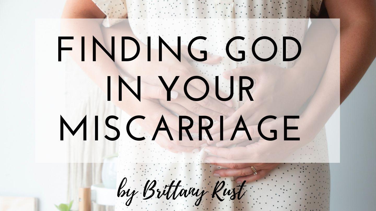 Finding God In Your Miscarriage Job 42:1-14 New King James Version