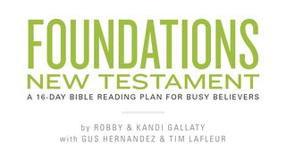 Foundations: New Testament - Mark