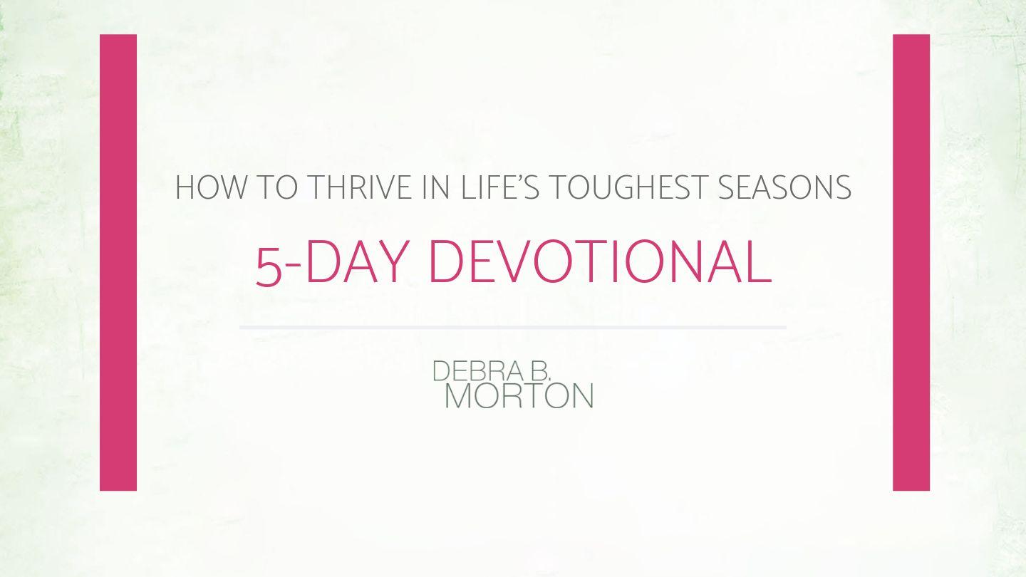 How To Thrive In Life's Toughest Seasons By Pastor Debra Morton ஆதியாகமம் 2:25 பரிசுத்த வேதாகமம் O.V. (BSI)