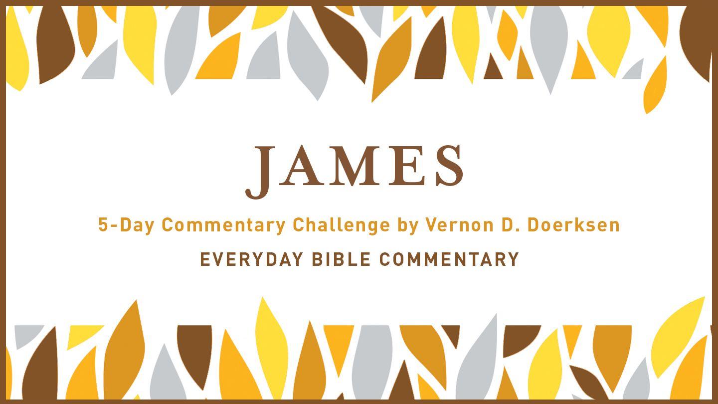 5-Day Commentary Challenge - James 4