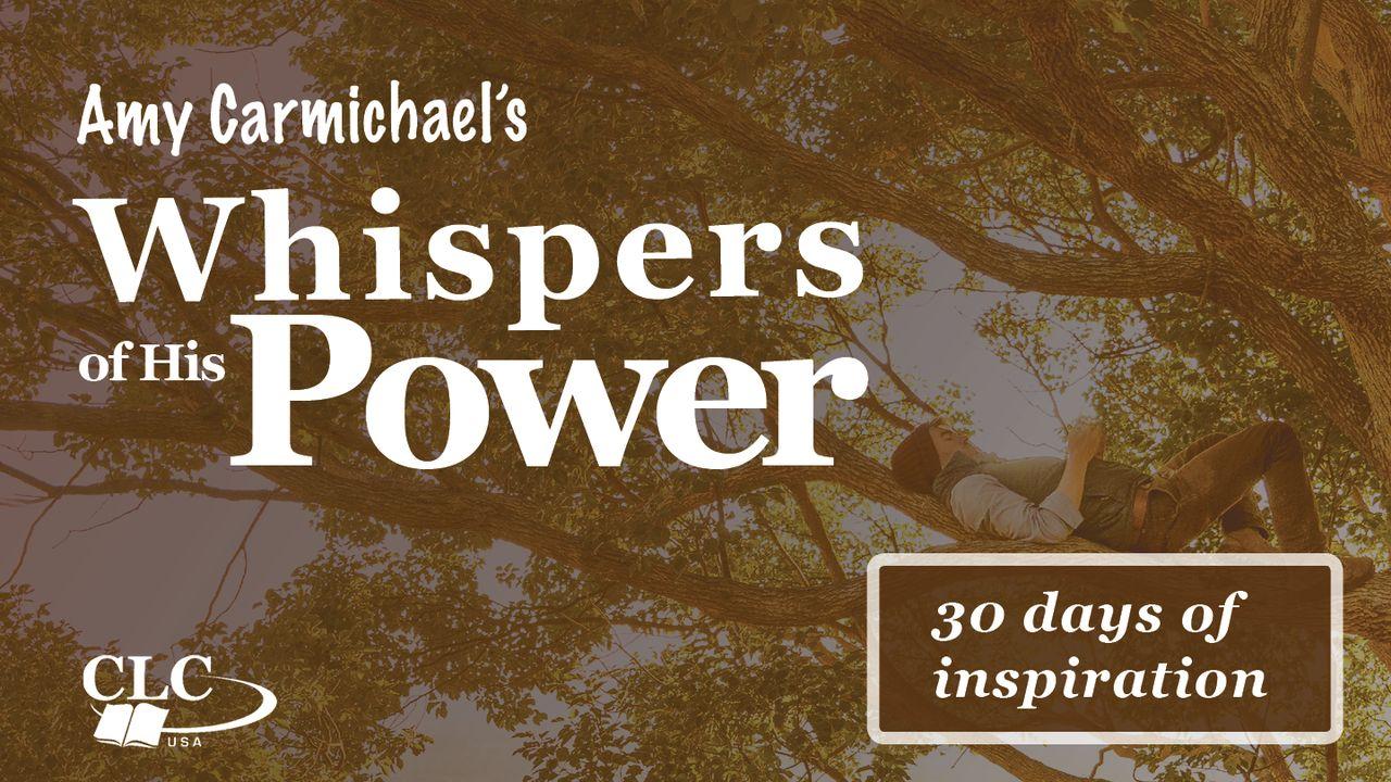 Whispers of His Power - 30 Days of Inspiration