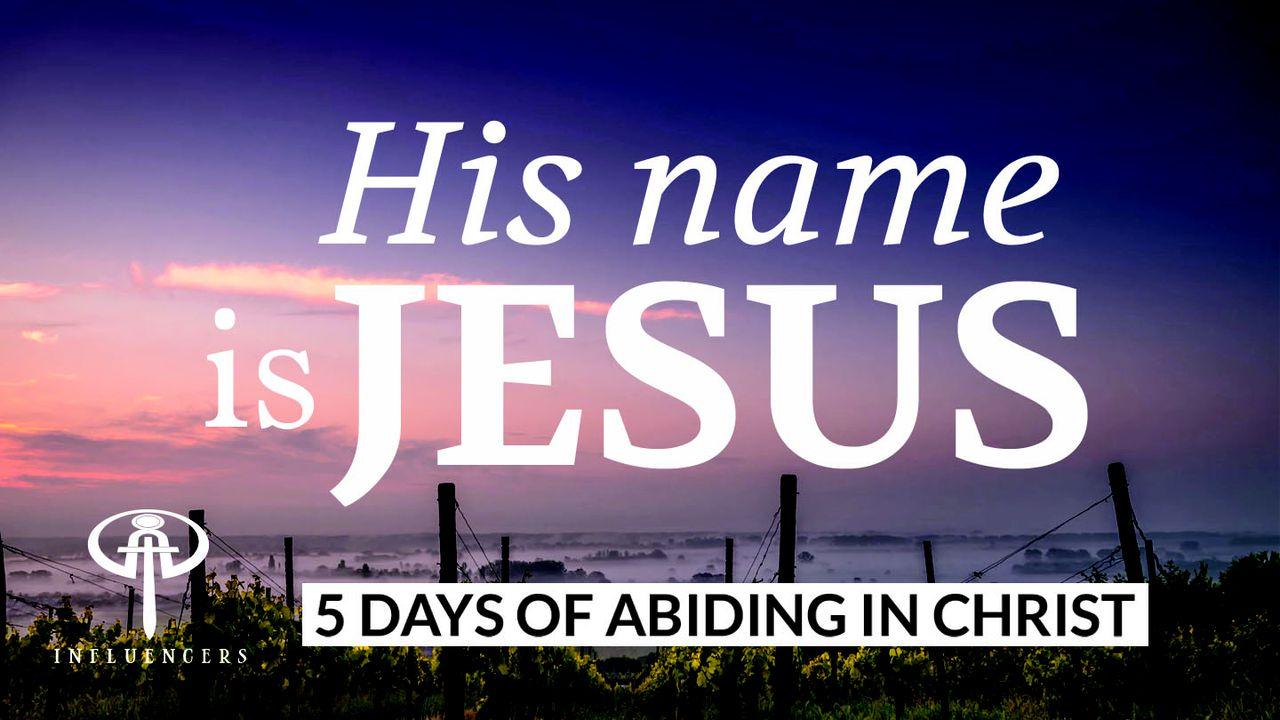 His Name Is Jesus