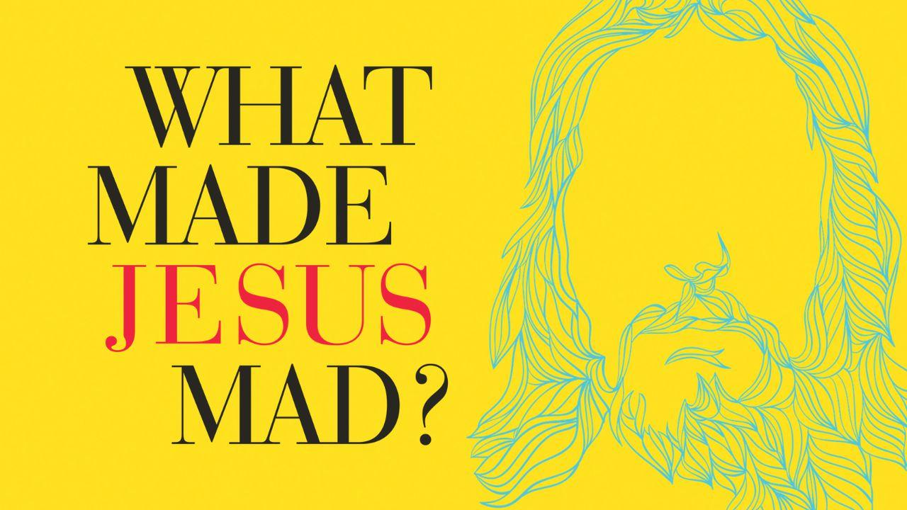 What Made Jesus Mad?