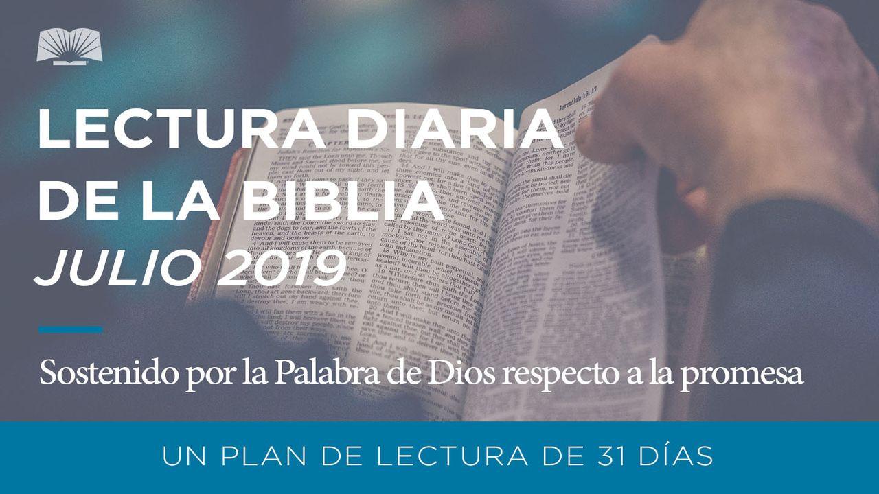 Lectura Diaria De La Biblia – Sostenido Por La Palabra De Dios Respecto A La Promesa