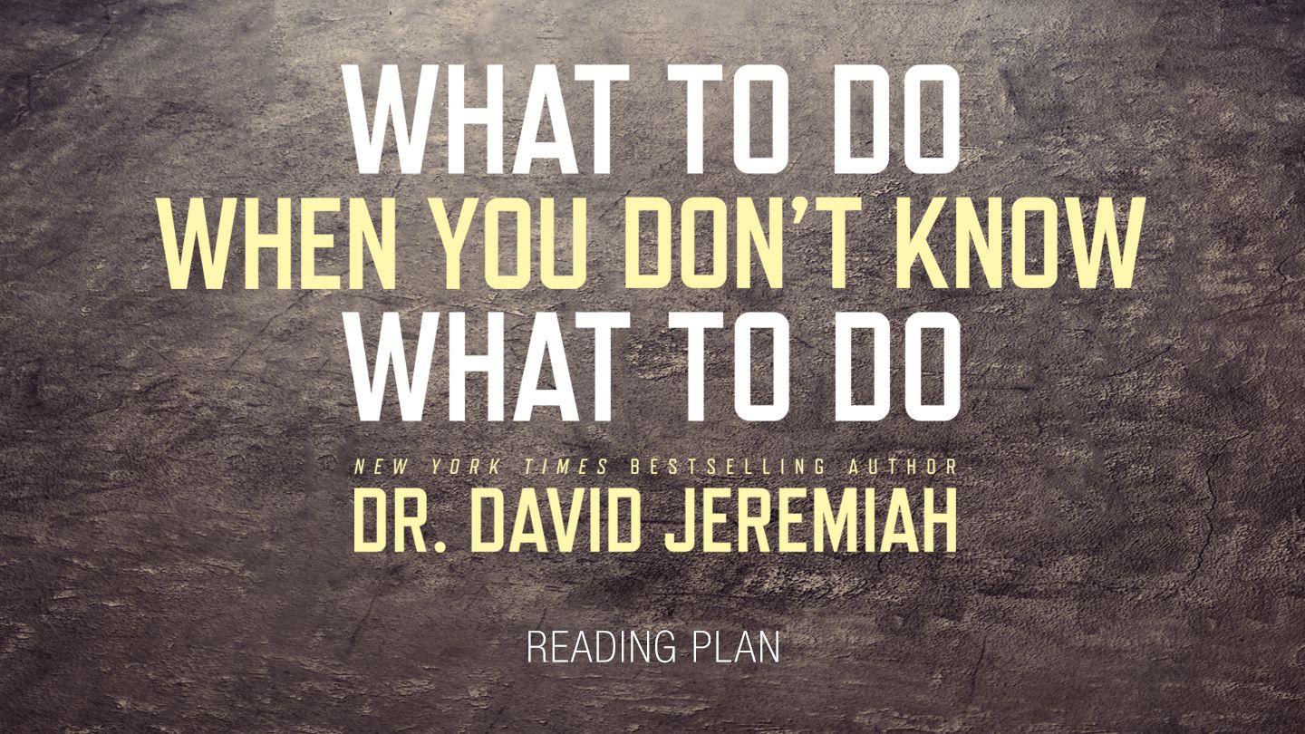 What To Do When You Don't Know What To Do Acts 5:41-42 New International Version (Anglicised)