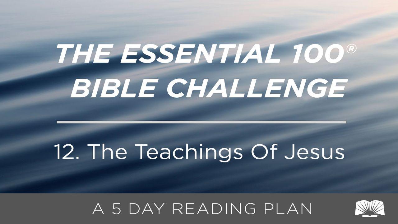 The Essential 100® Bible Challenge–12–The Teachings Of Jesus