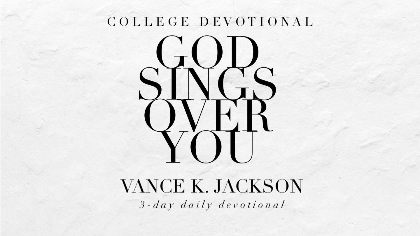 God Sings Over You Zephaniah 3:17 King James Version