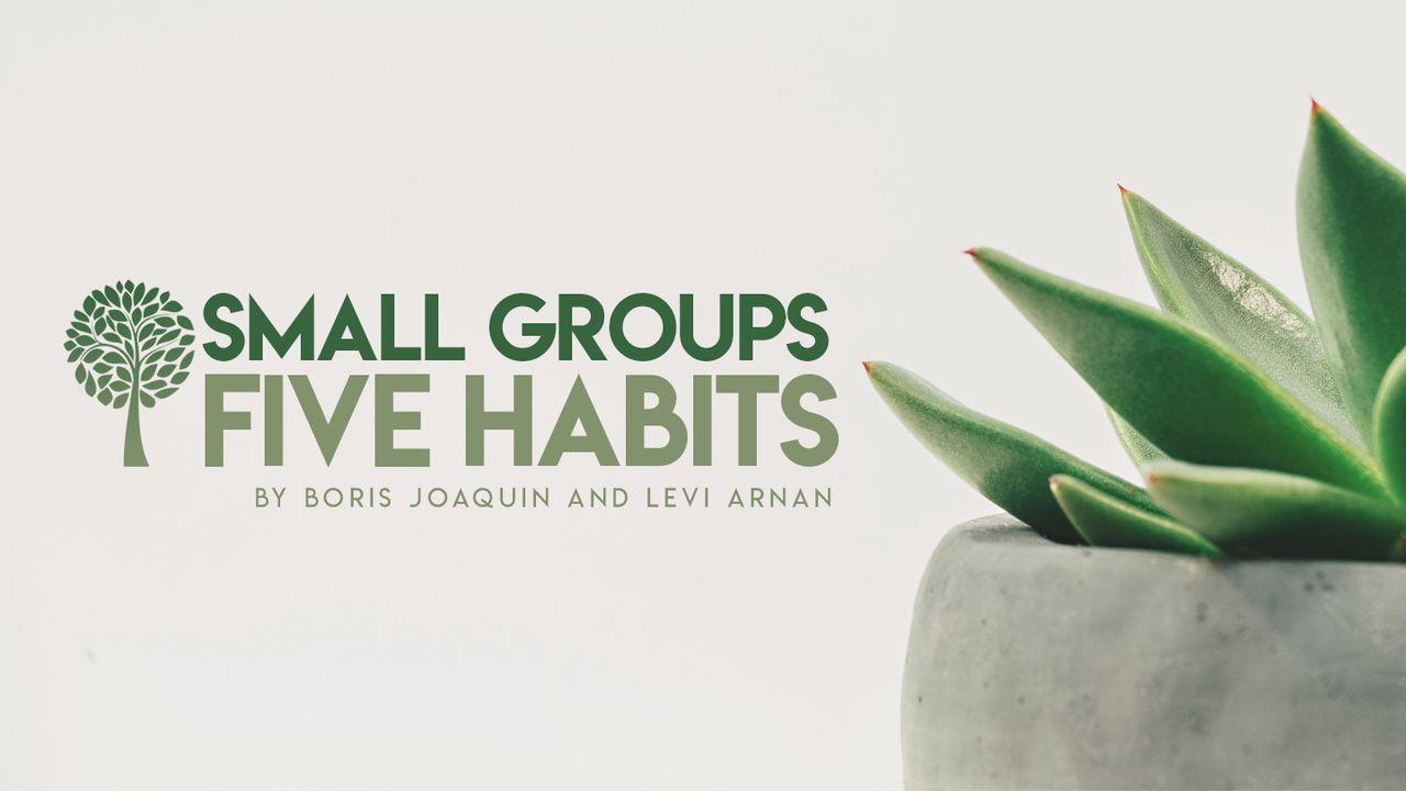 Small Groups. Five Habits