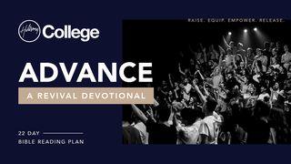 ADVANCE: A Revival Devotional Joshua 14:6-13 King James Version
